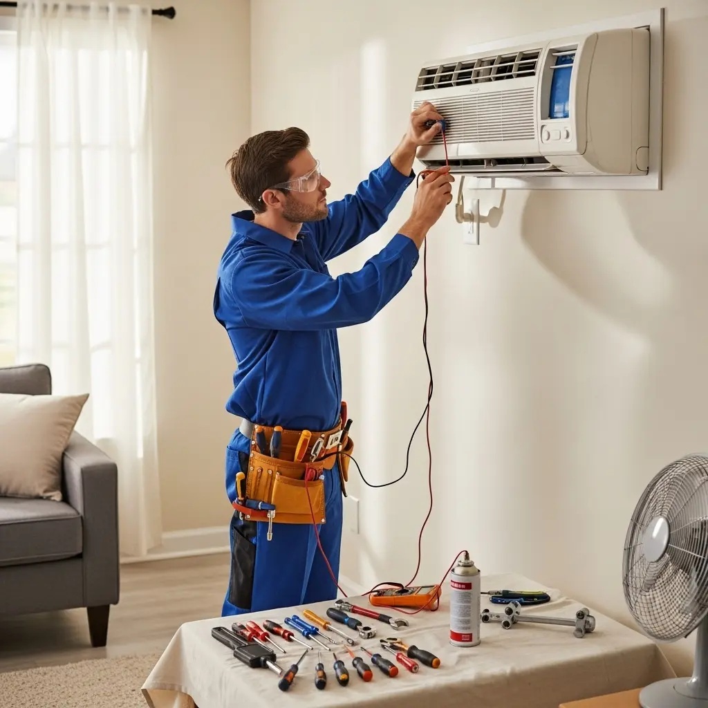 Kocaeli Dominox Dominox klima gaz dolumu ve bakım – Enerji verimliliği artırıldı. - Teknik servis örneği